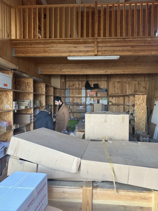 Mise en carton par les équipes de ML Transport et Demenagement