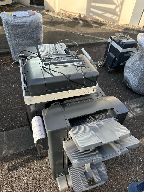 ML Transport & Déménagement : transfert d’imprimantes pour une entreprise de Beychac-et-Caillau vers Bassens