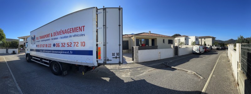 chargement pour le déménagement depuis la corse 