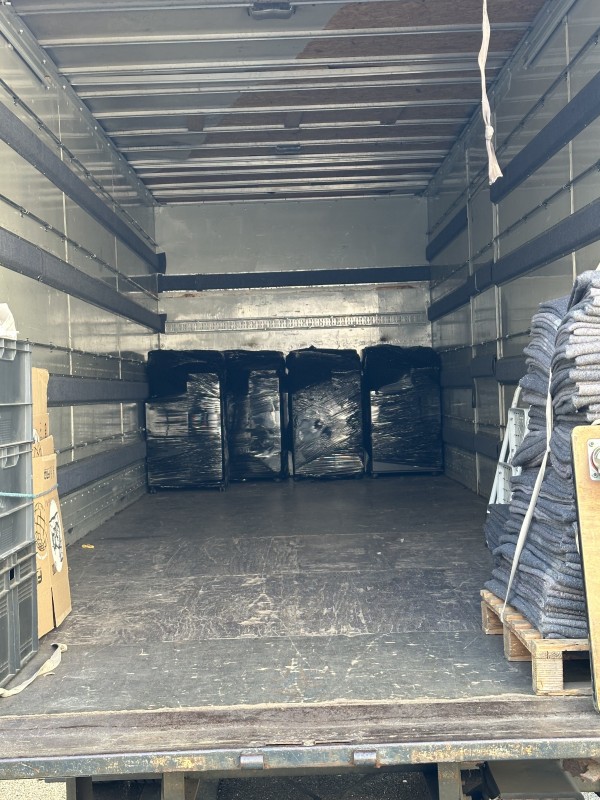 Transport de photocopieurs pour IGC : opération logistique entre Beychac-et-Caillau et Bassens