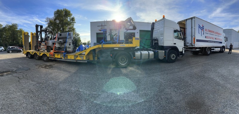 ML. Transport et Demenagement en action.