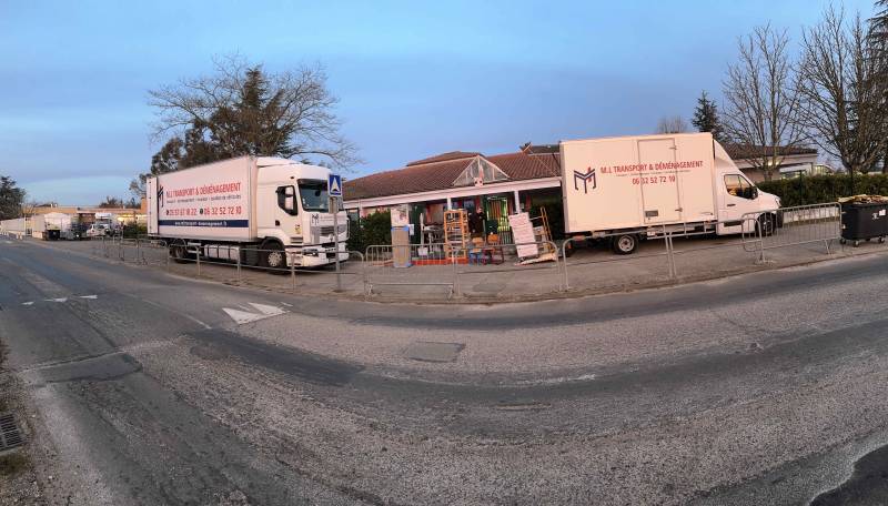 Transfert d'une école à Saint Loubes 