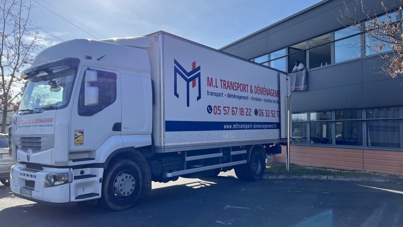 Ml transport et déménagement lors d’un transfert 